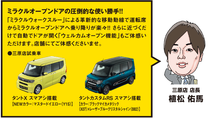 ミラクルオープンドアの圧倒的な使い勝手!!