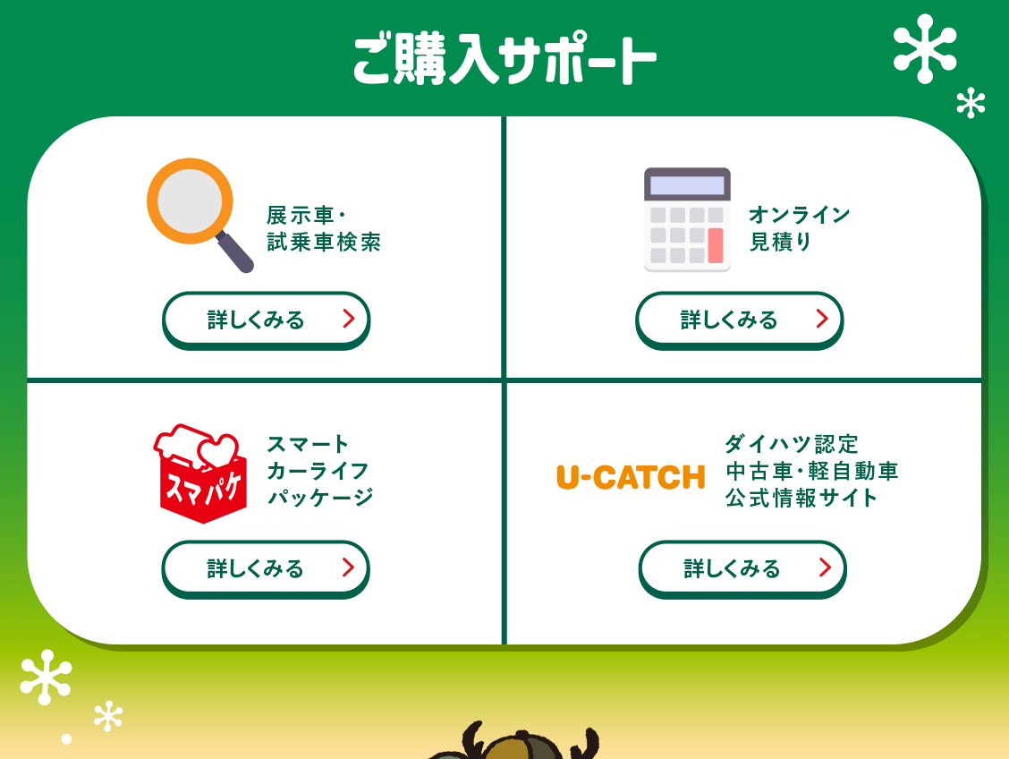 ご購入サポート